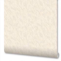 Виниловые обои WALLSECRET liola 9050-23 бежевые 1,06х10,05 м, фотография