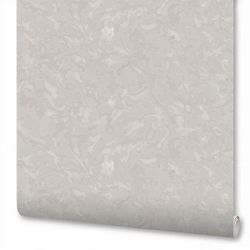 Виниловые обои WALLSECRET liola 9051-15 серые 1,06х10,05 м, крупный план