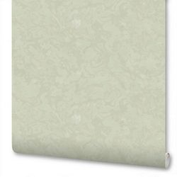Виниловые обои WALLSECRET liola 9051-14 зеленые 1,06х10,05 м, крупный план