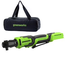 Гайковерт-трещотка аккумуляторный GREENWORKS GD24RW 24V 1x2Ач ЗУ, картинка