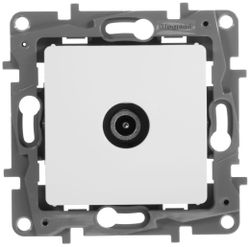 Розетка TV Legrand Etika 672265 белый, детальное фото