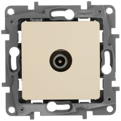 Розетка TV Legrand Etika 672365 слоновая кость, вид