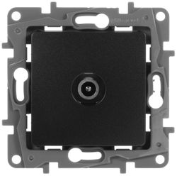Розетка TV Legrand Etika 672665 антрацит, детальное фото