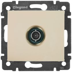 Розетка TV Legrand Valena 695617 слоновая кость, картинка