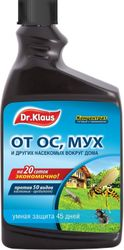 Средство от мух ос и других летающих Dr.Klaus запасной флакон 1 л, изображение