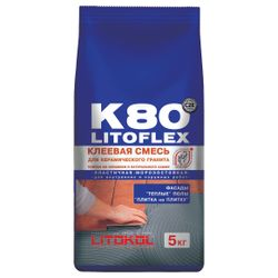 Плиточный клей цементный LITOKOL Litoflex K80 L0075100004 5 кг, изображение