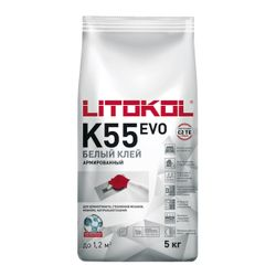Плиточный клей цементный LITOKOL Litoplus K55 L0078080004 5 кг, изображение