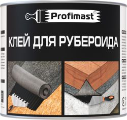 Клей для рубероида Bitumast 2 л, изображение