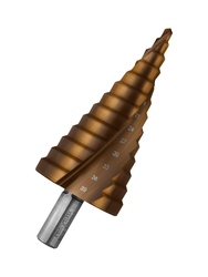 Сверло ступенчатое VERTEXTOOLS кобальт р6м5к5 4х39 мм, вид