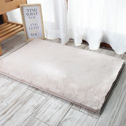 Коврик плюшевый DASCH My Bunny 50х80 см бежевый, крупный план