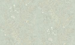 Виниловые обои Erismann E-Design Fiorel 60997-05 зеленые 10,05 x 1,06 м, картинка