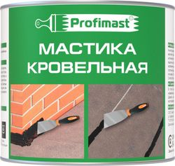 Мастика битумная Profimast 2 л, крупный план