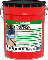 Мастика битумная кровельная Profimast 21,5 л/18 кг, крупный план