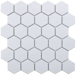 Мозаика Staro Крhex Small белый 26,5X27,8 см 1 шт., фотография