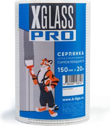 Малярно-штукатурная лента X-Glass Pro 150 мм х 20 м, фотография