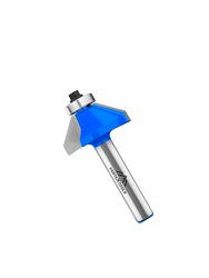 Фреза кромочная VERTEXTOOLS конусная с подшипником хвостовик - 8мм, d-30мм, h-12мм, а° - 45°, b-11,8мм, l-57,3мм, картинка