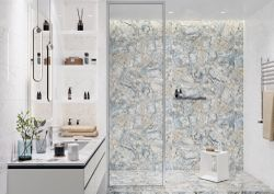 Плитка Global Tile Solo синий 41,8X41,8 см 1,4 м², вид