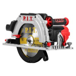 Пила циркулярная электрическая P.I.T. PKS235-C 2200 Вт, 235 мм, крупный план
