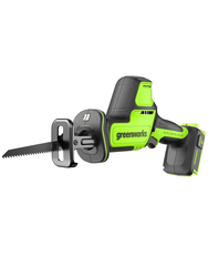 Пила сабельная аккумуляторная GREENWORKS GPT-CRS-25 24V 1х2Ач ЗУ, фото