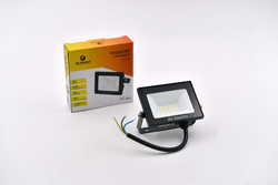 Прожектор светодиодный IRS Electrics, IP65, 94x62x26 мм, 10Вт, 6400К, 800Лм, корпус черный, вид