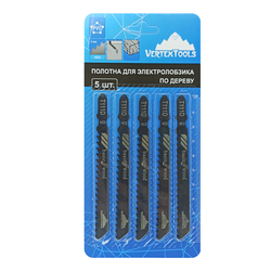 Полотно для электролобзика VERTEXTOOLS t111d 5 шт, детальное фото