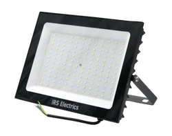 Прожектор светодиодный IRS Electrics, IP65, 293x209x34 мм, 150Вт, 6400К, 12000Лм, корпус черный, картинка