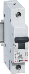 Автоматический выключатель Legrand RX3 1Р C10 А 4,5кА, детальное фото