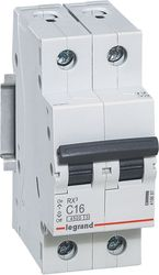 Автоматический выключатель Legrand RX3 2P С16А 4,5кА, картинка