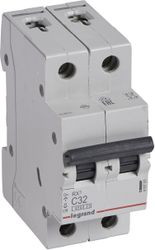 Автоматический выключатель Legrand RX3 2Р С32А 4,5кА, изображение