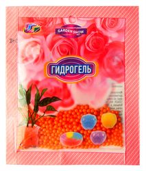 Гидрогель GARDEN SHOW 10 г, d2,5-3 мм микс из 10 цветов, крупный план