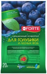 Грунт для голубики и лесных ягод BONA FORTE 20 л, детальное фото
