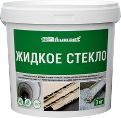 Жидкое стекло Bitumast 3 кг, фото