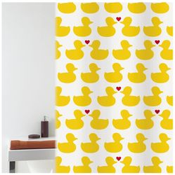 Штора для ванны Bacchetta Bath Duck 180х200 см белая, вид