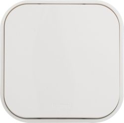 Переключатель 1-клавишный Legrand Quteo 782204 белый, крупный план