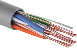 Кабель сетевой PROconnect UTP CAT5E 25 м, крупный план