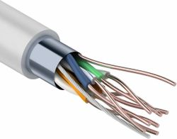 Кабель сетевой PROconnect FTP 8x0,48 кв.мм 25 м, крупный план