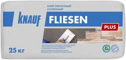 Плиточный клей цементный KNAUF Флизен Плюс 25 кг, изображение