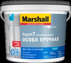Краска Masterline by Marshall Export 7 матовая латексная BW 4,5 л, детальное фото
