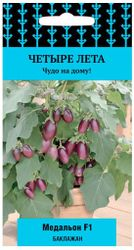 Семена Баклажана ПОИСК Четыре лета Медальон 5 шт, картинка