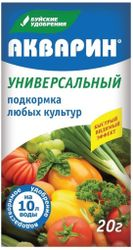 Удобрение комплексное Буйские Удобрения АКВАРИН для всех типов культур 20 г, детальное фото