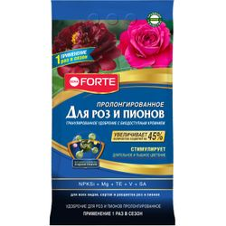 Удобрение для роз и пионов BONA FORTE пролонгированное 2,5 кг, картинка