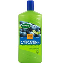 Удобрение органоминеральное ДОБРАЯ СИЛА для голубики 1 л, фото