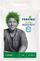 Удобрение минеральное FERTIKA Весна-Лето для газонов 5 кг, крупный план