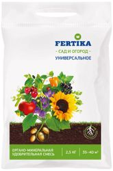 Удобрение органоминеральное FERTIKA САД И ОГОРОД универсальное 2,5 кг, вид