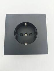 Розетка электрическая ALTECH Encore 7364 черный, фотография