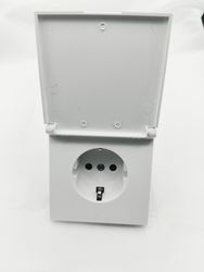 Розетка электрическая ALTECH Encore 7345 белый, картинка