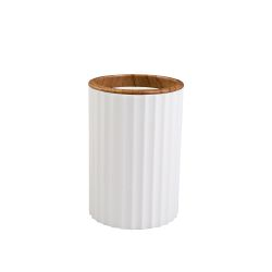 Стакан для зубных щеток Land White пластик белый, фотография