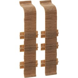 Соеднитель 76мм QVANT 2шт Q03 ДУБ ВИРГИНСКИЙ, детальное фото
