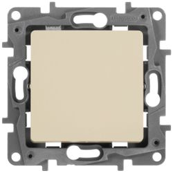 Переключатель 1-клавишный Legrand Etika 672309 слоновая кость, картинка