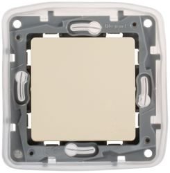 Переключатель 1-клавишный Legrand Etika 672300 слоновая кость, фотография